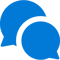 Chat-Two-Bubbles-Oval--Streamline-Core
